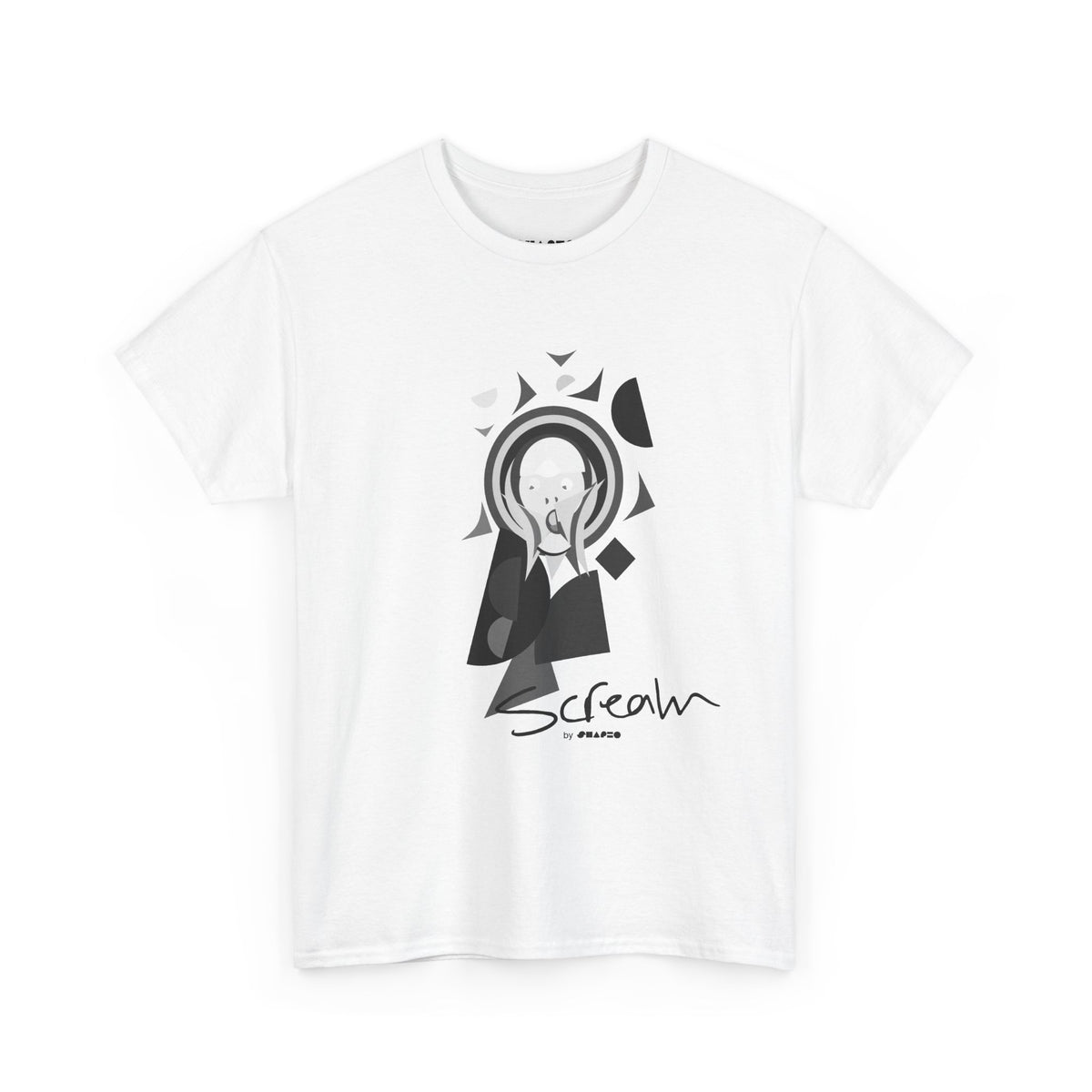 Scream by Shapeo Cotton Tee | Rock