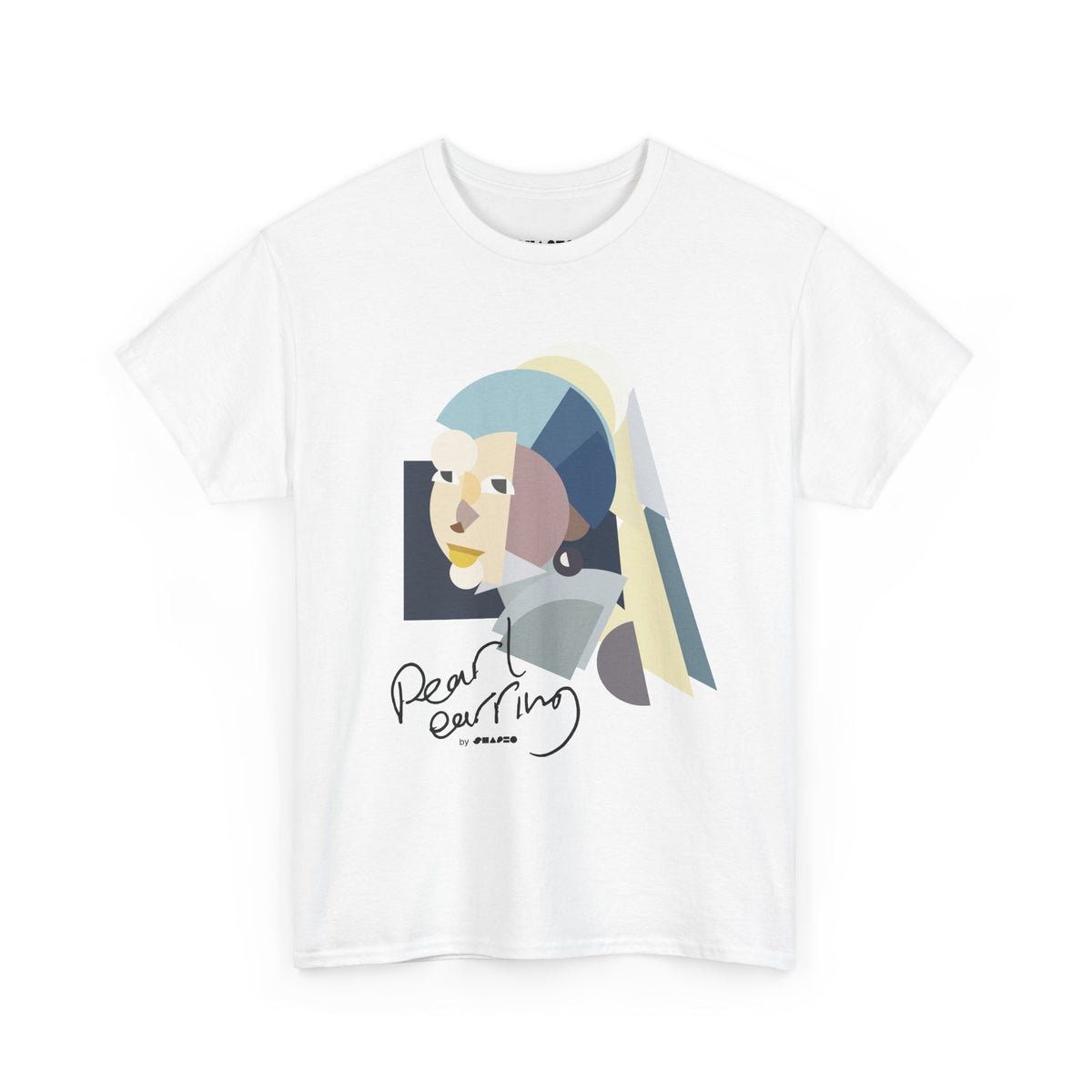 Pearl Earring by Shapeo Cotton Tee | Autumn