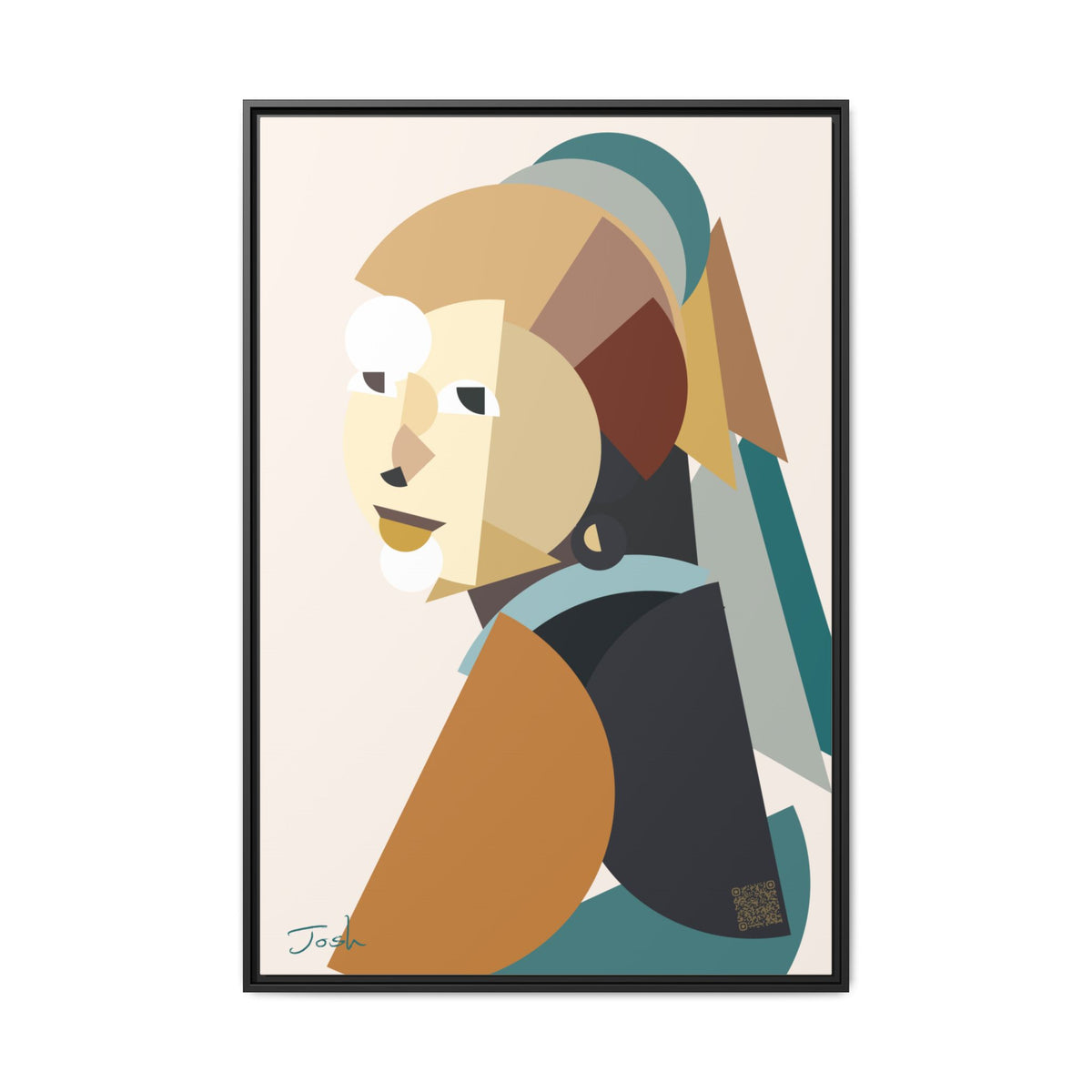 Girl with Pearl Earring by Shapeo | Desert