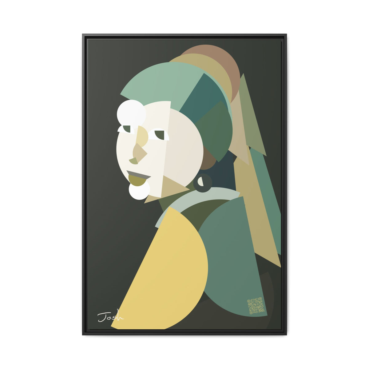 Girl with Pearl Earring by Shapeo | Forest