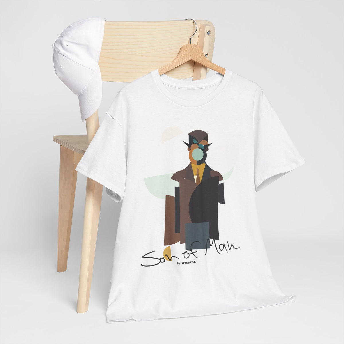 Son of Man by Shapeo Cotton Tee | Desert