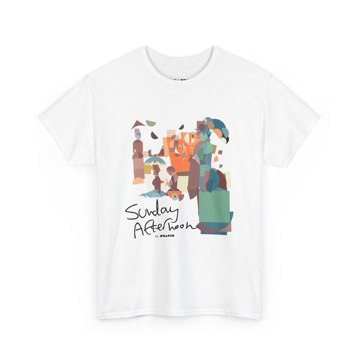 Sunday Afternoon by Shapeo Cotton Tee | Tropic