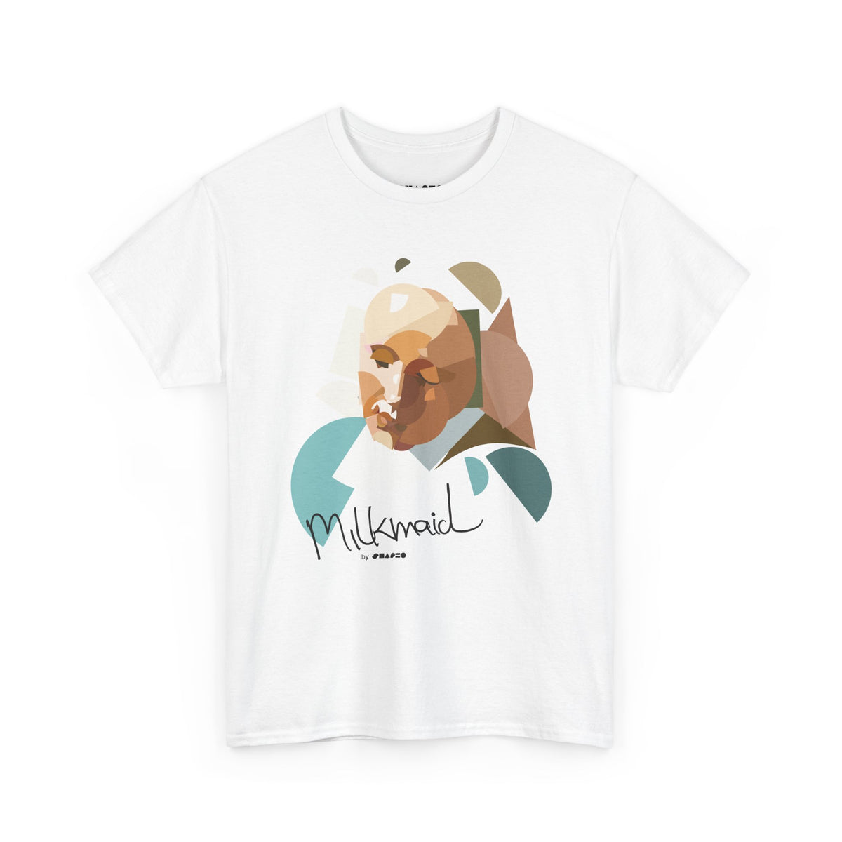 The Milkmaid by Shapeo Cotton Tee | Desert