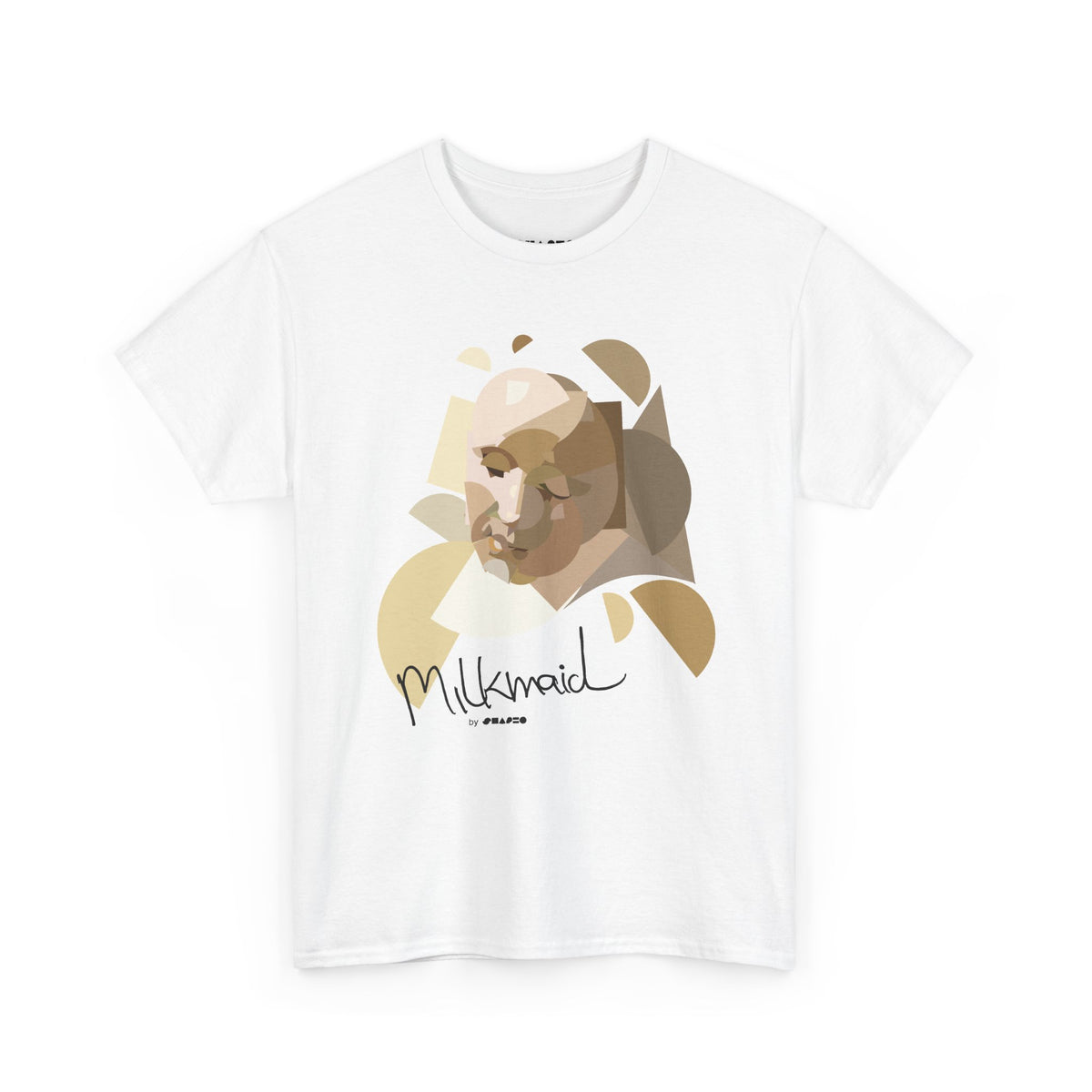The Milkmaid by Shapeo Cotton Tee | Dune