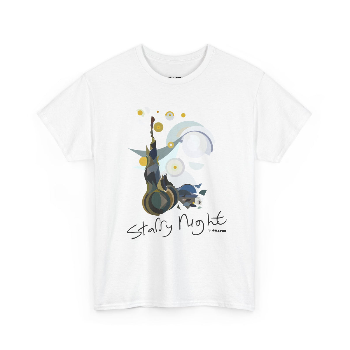 Starry Night by Shapeo Cotton Tee | Autumn