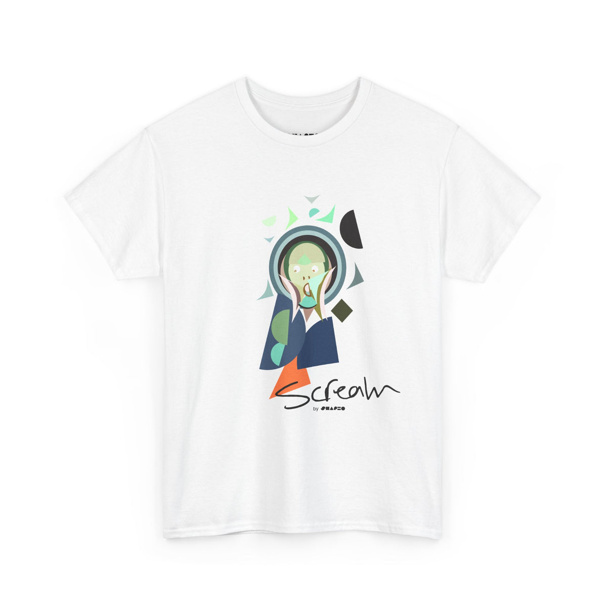 Scream by Shapeo Cotton Tee | Tropic