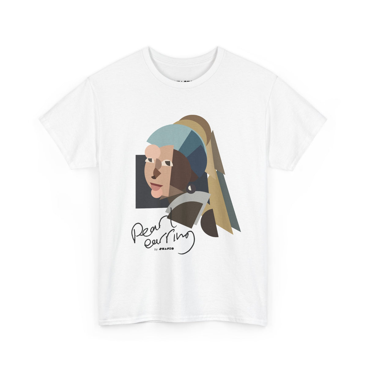 Pearl Earring by Shapeo Cotton Tee | Original