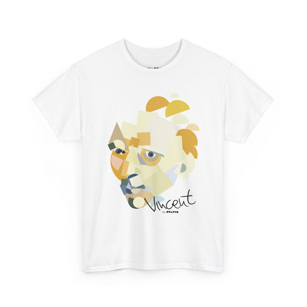Vincent with no beard by Shapeo Cotton Tee | Autumn