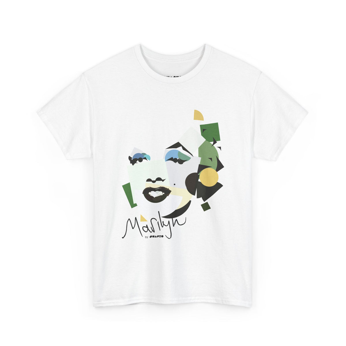 Marilyn Monroe by Shapeo Cotton Tee | Forest