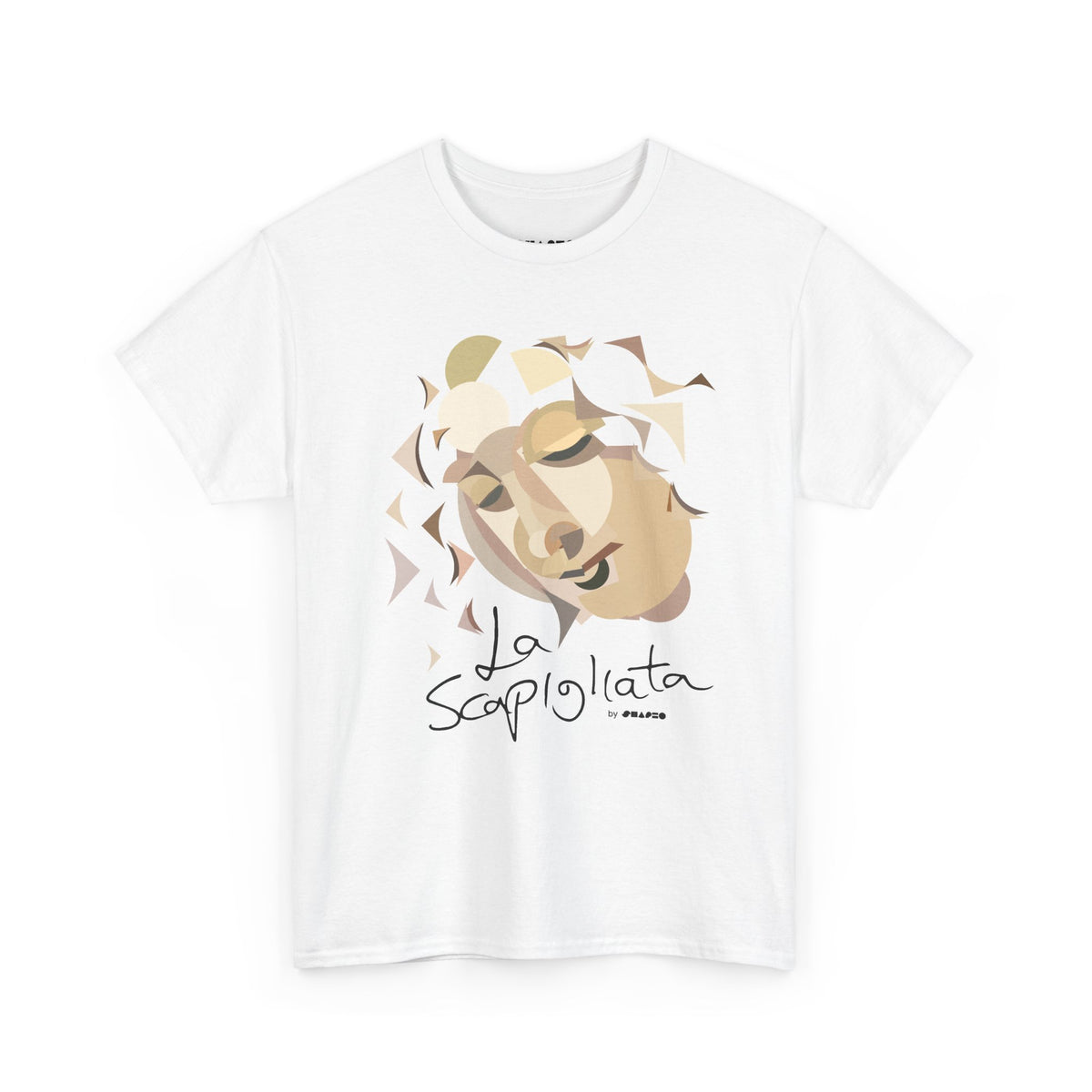 La Scapigliata by Shapeo Cotton Tee | Dune