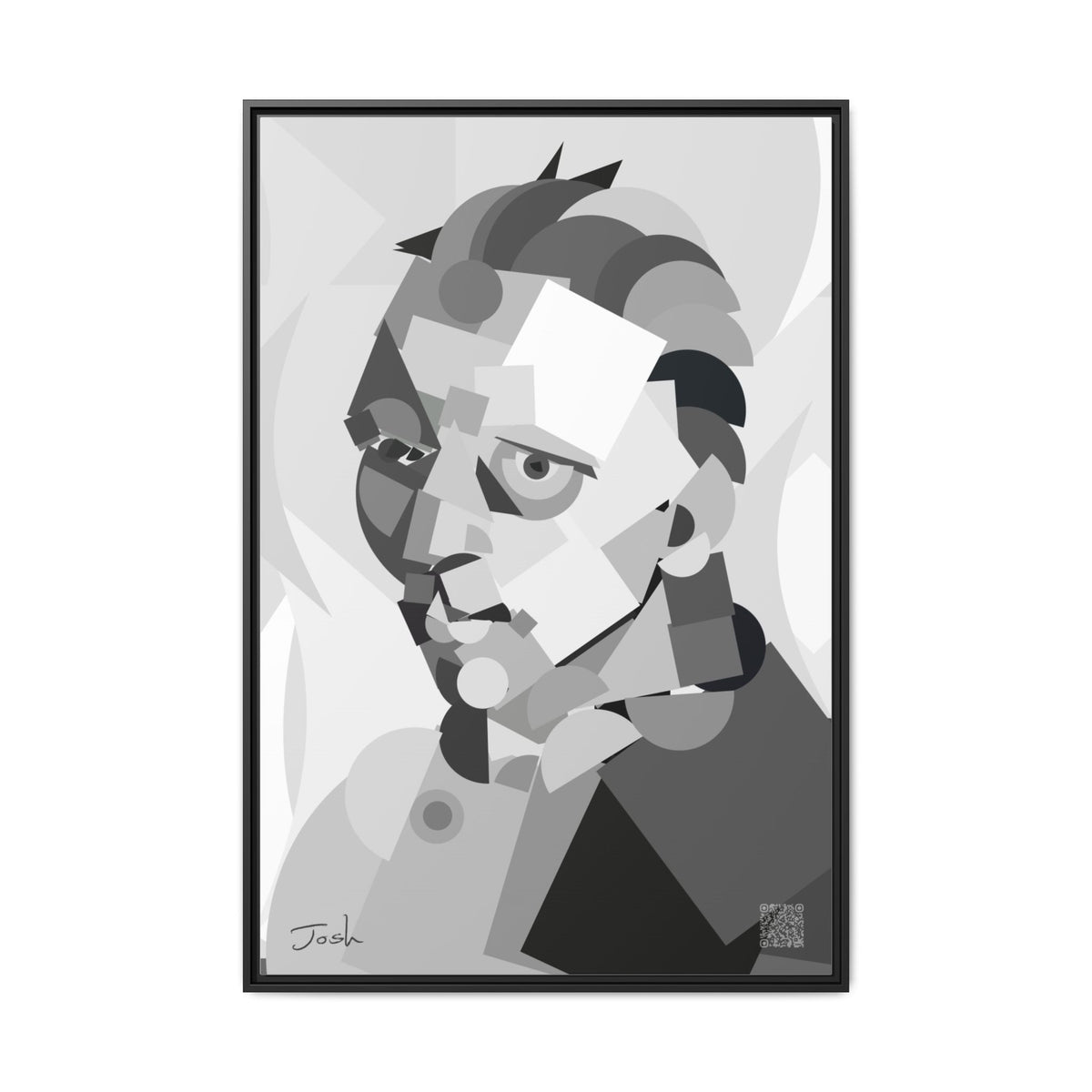 Van Gogh without beard by Shapeo | Rock