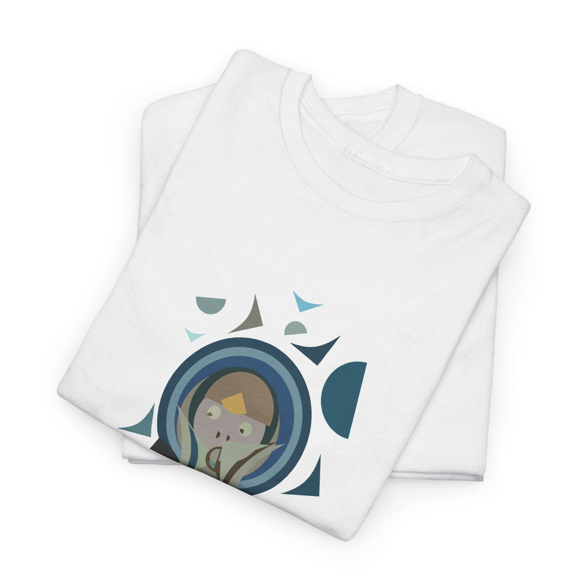 Scream by Shapeo Cotton Tee | Lagoon