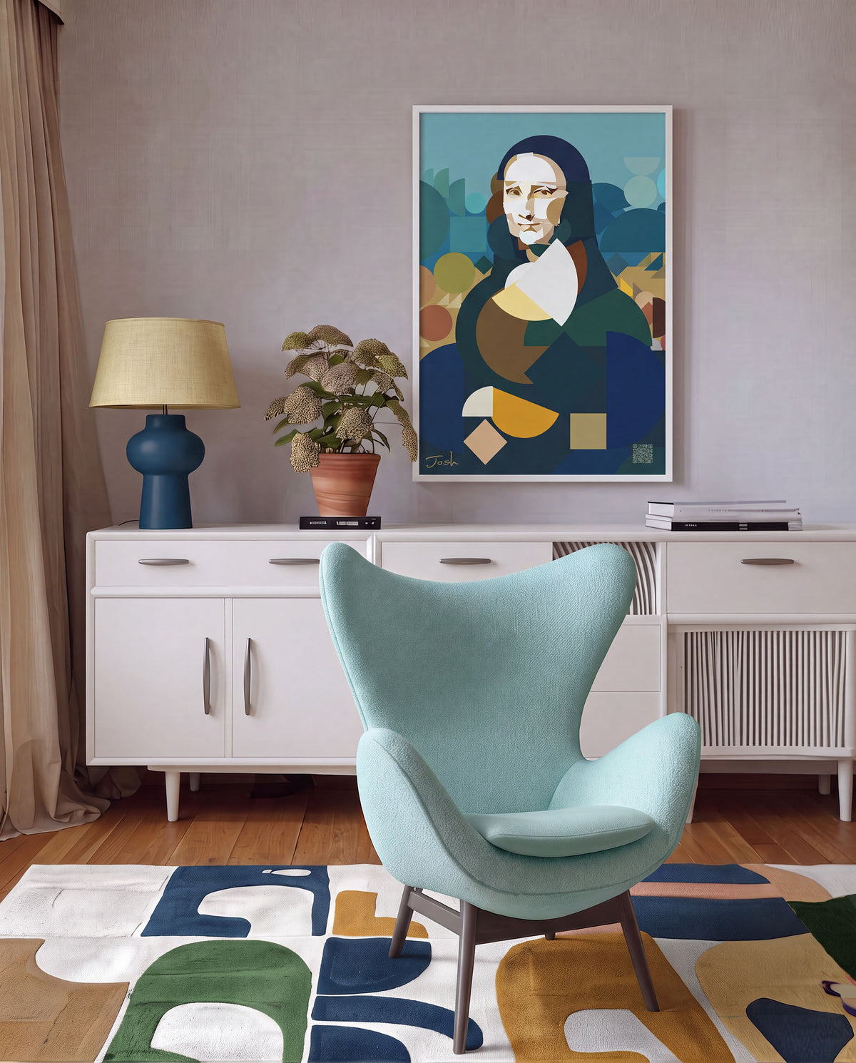 Mona Lisa by Shapeo | Lagoon