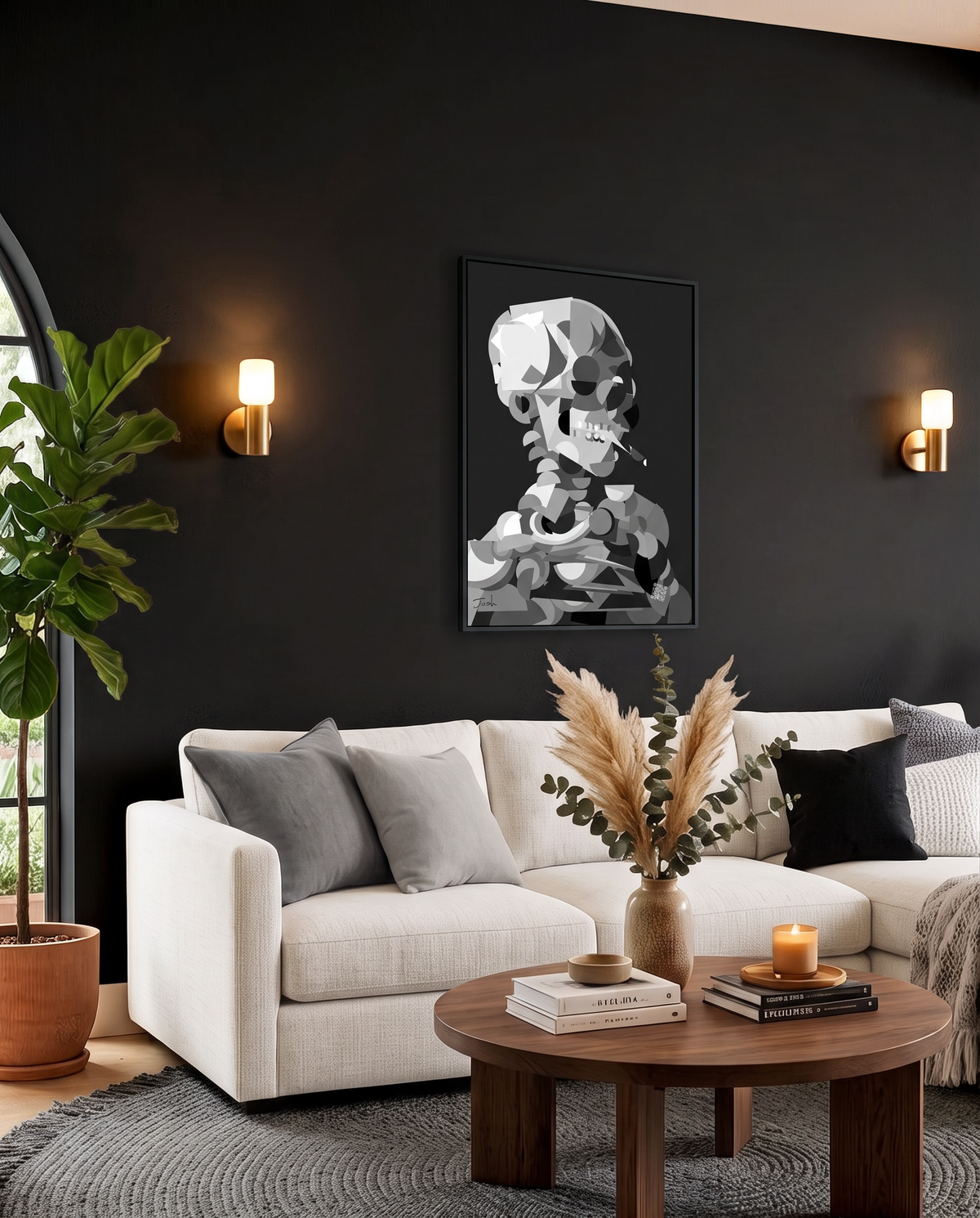 Smoking Skull by Shapeo | Rock