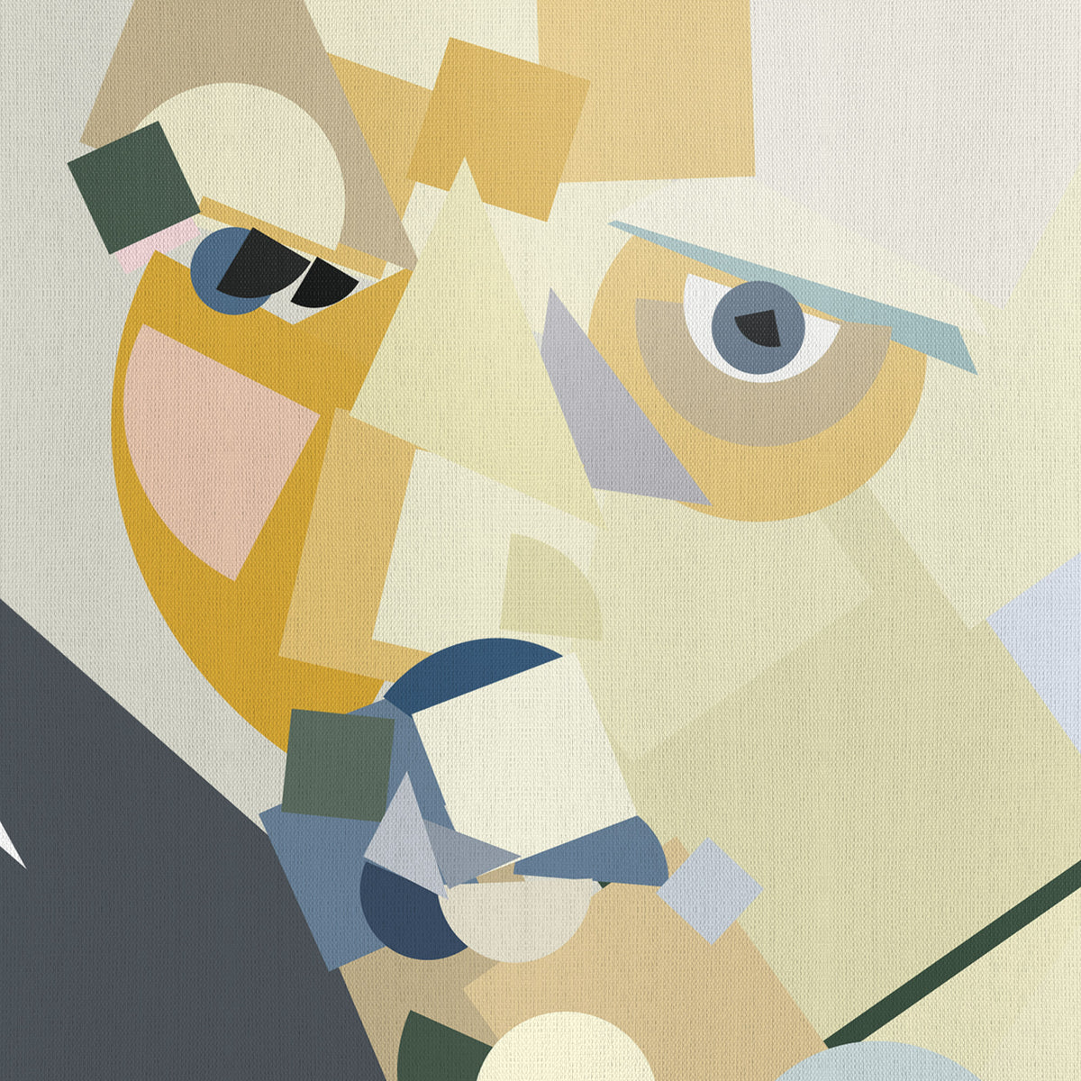 Van Gogh without beard by Shapeo | Autumn