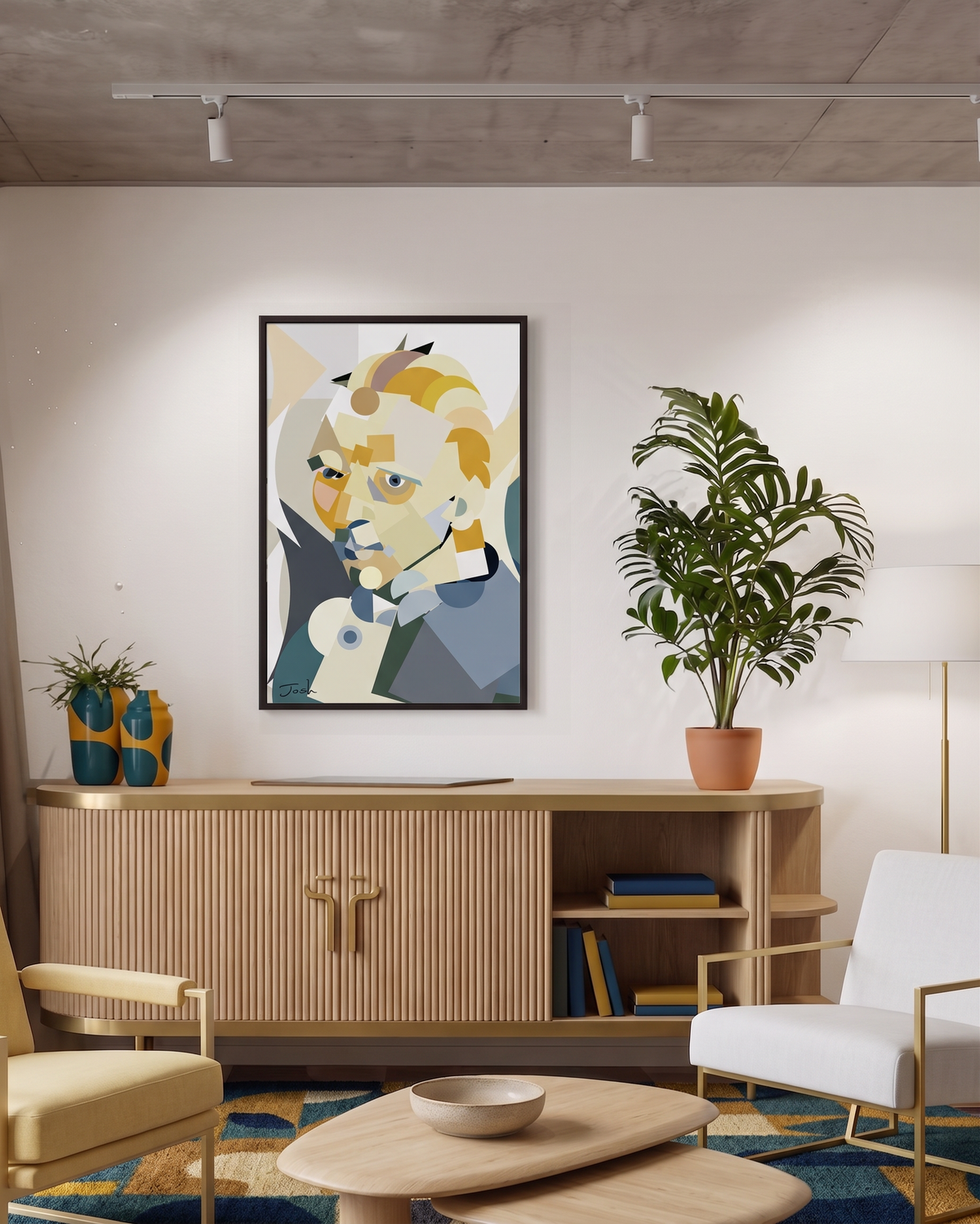 Van Gogh without beard by Shapeo | Autumn