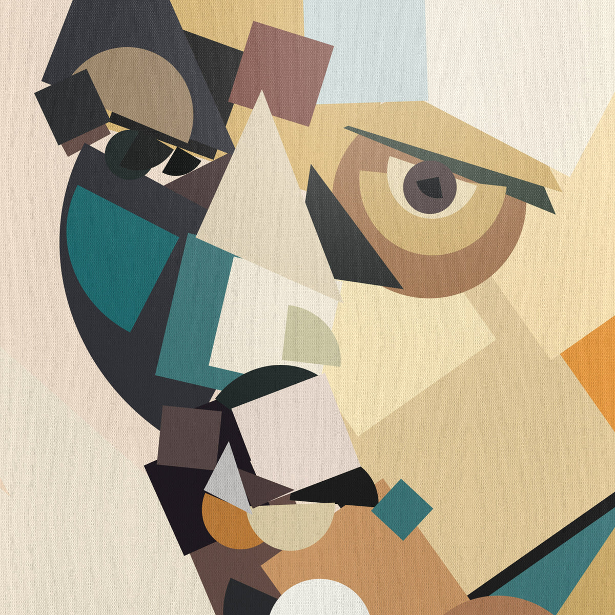 Van Gogh without beard by Shapeo | Desert
