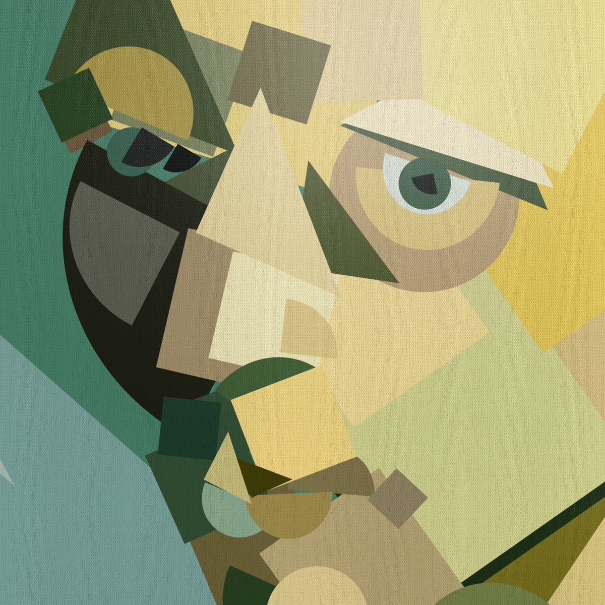 Van Gogh without beard by Shapeo | Forest