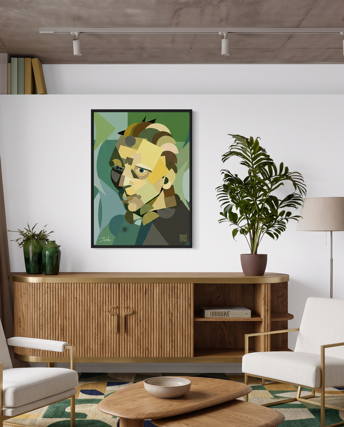 Van Gogh without beard by Shapeo | Forest