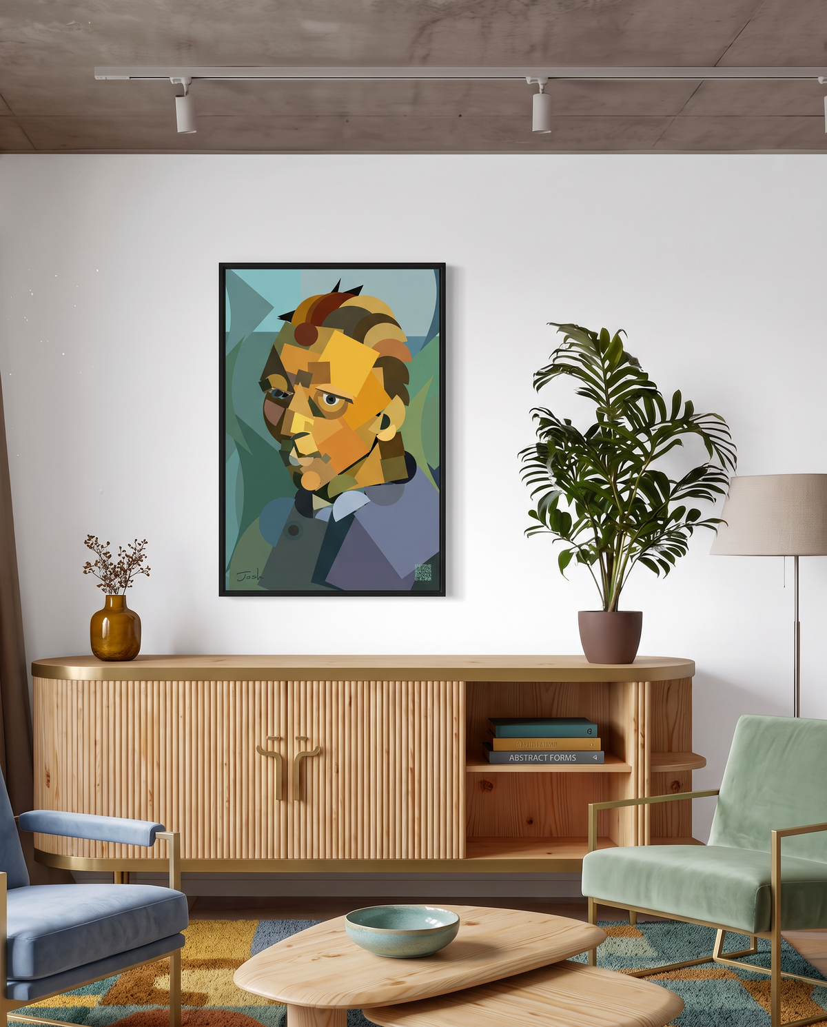 Van Gogh without beard by Shapeo | Original