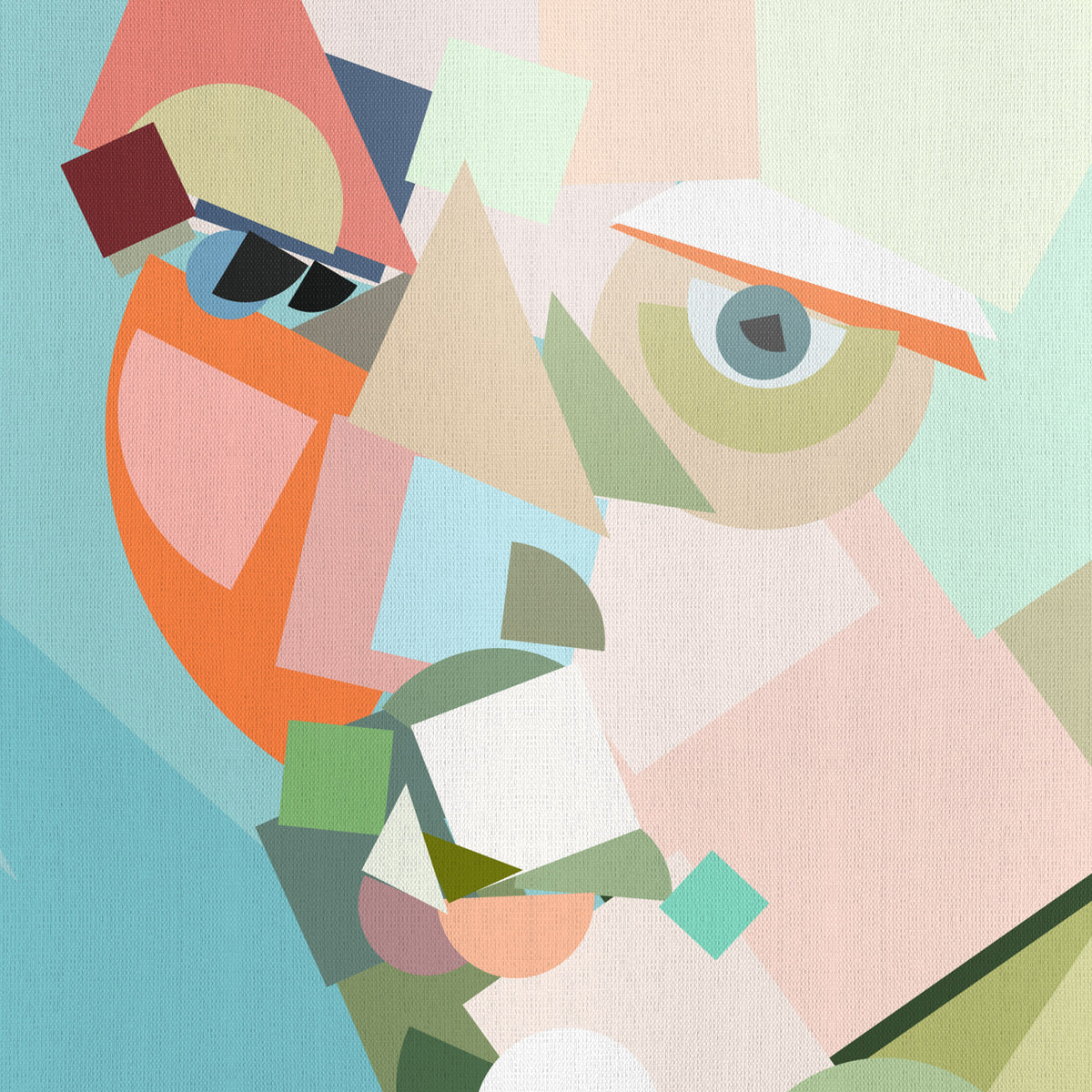 Van Gogh without beard by Shapeo | Tropic