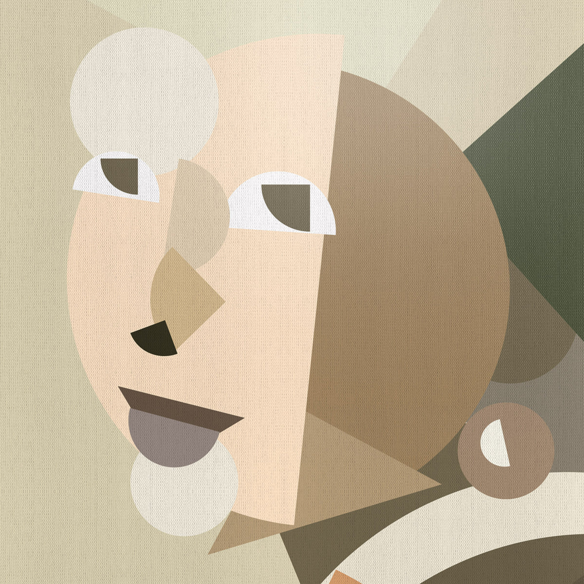 Girl with Pearl Earring by Shapeo | Dune