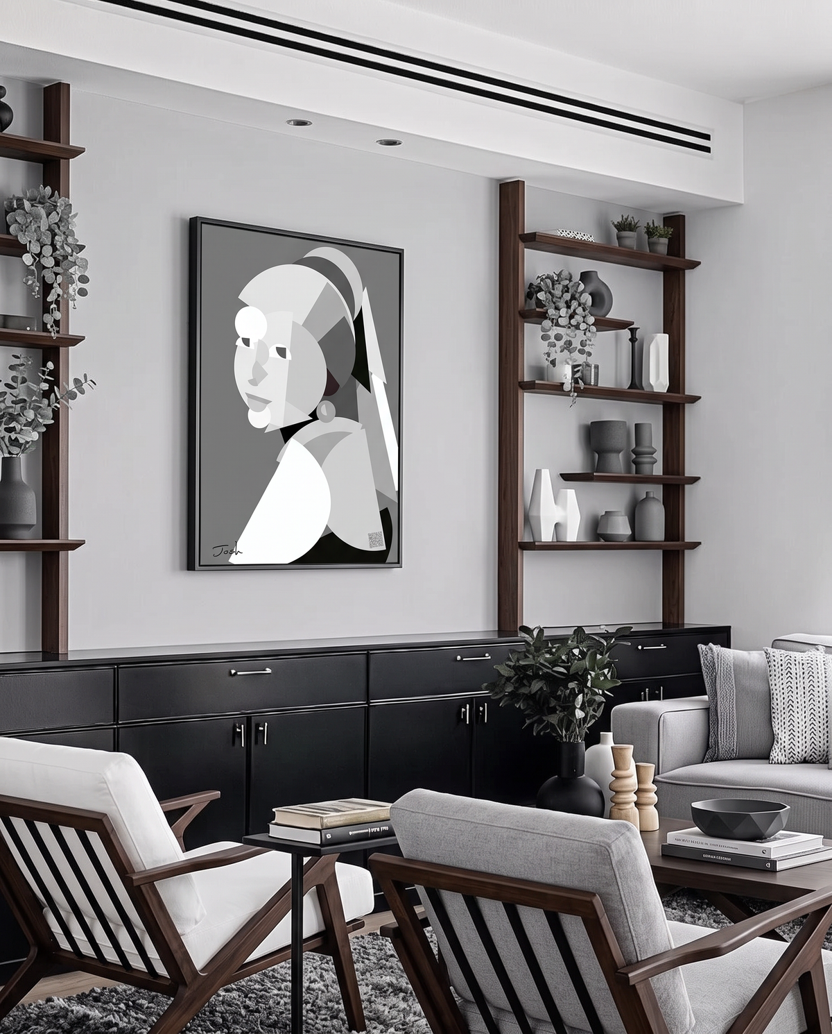 Girl with Pearl Earring by Shapeo | Rock