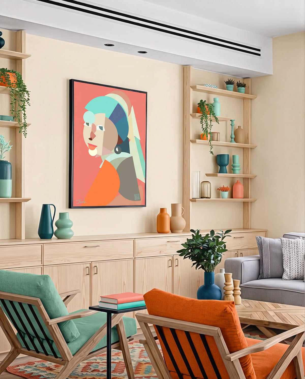 Girl with Pearl Earring by Shapeo | Tropic