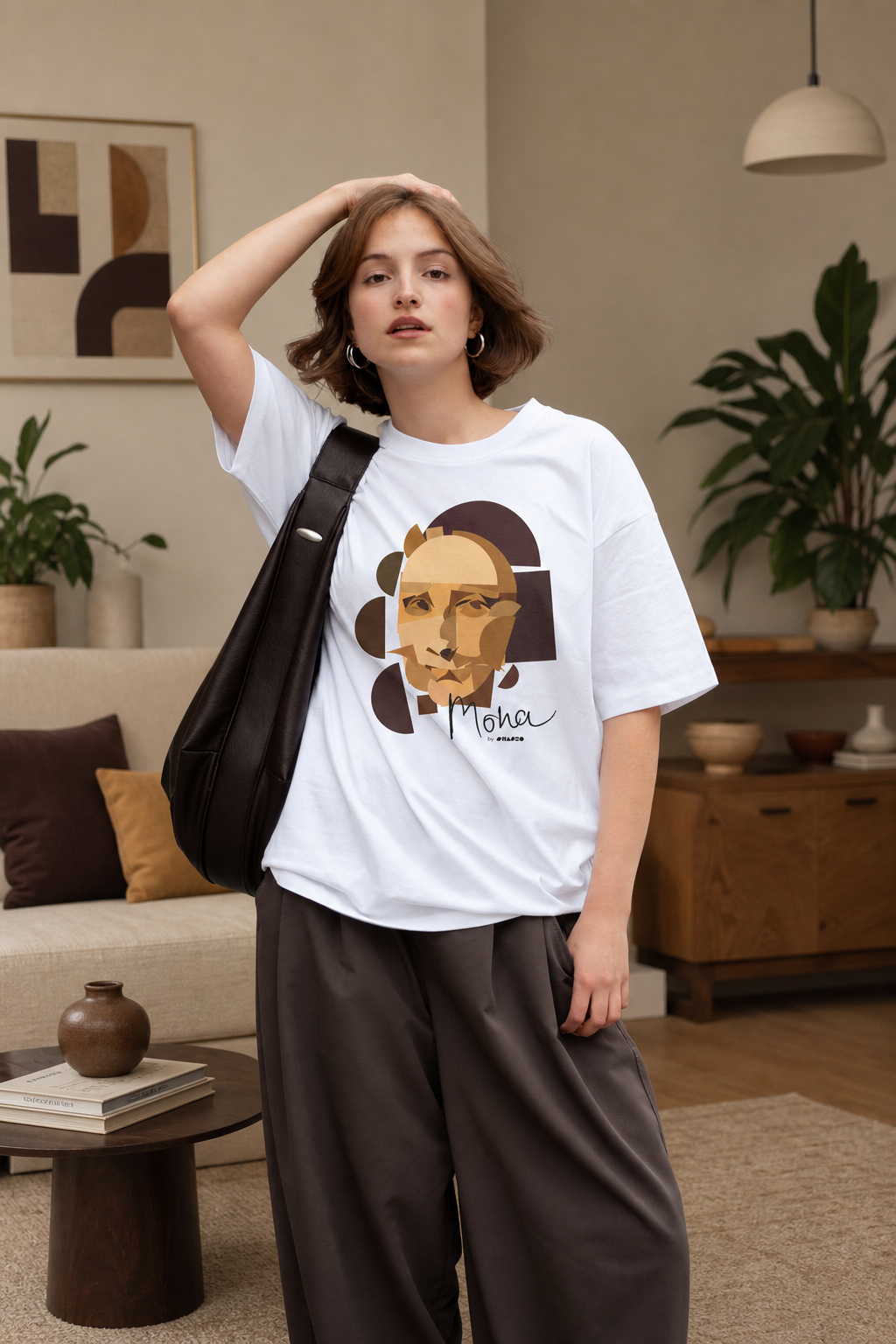 Mona Lisa by Shapeo Cotton Tee | Original