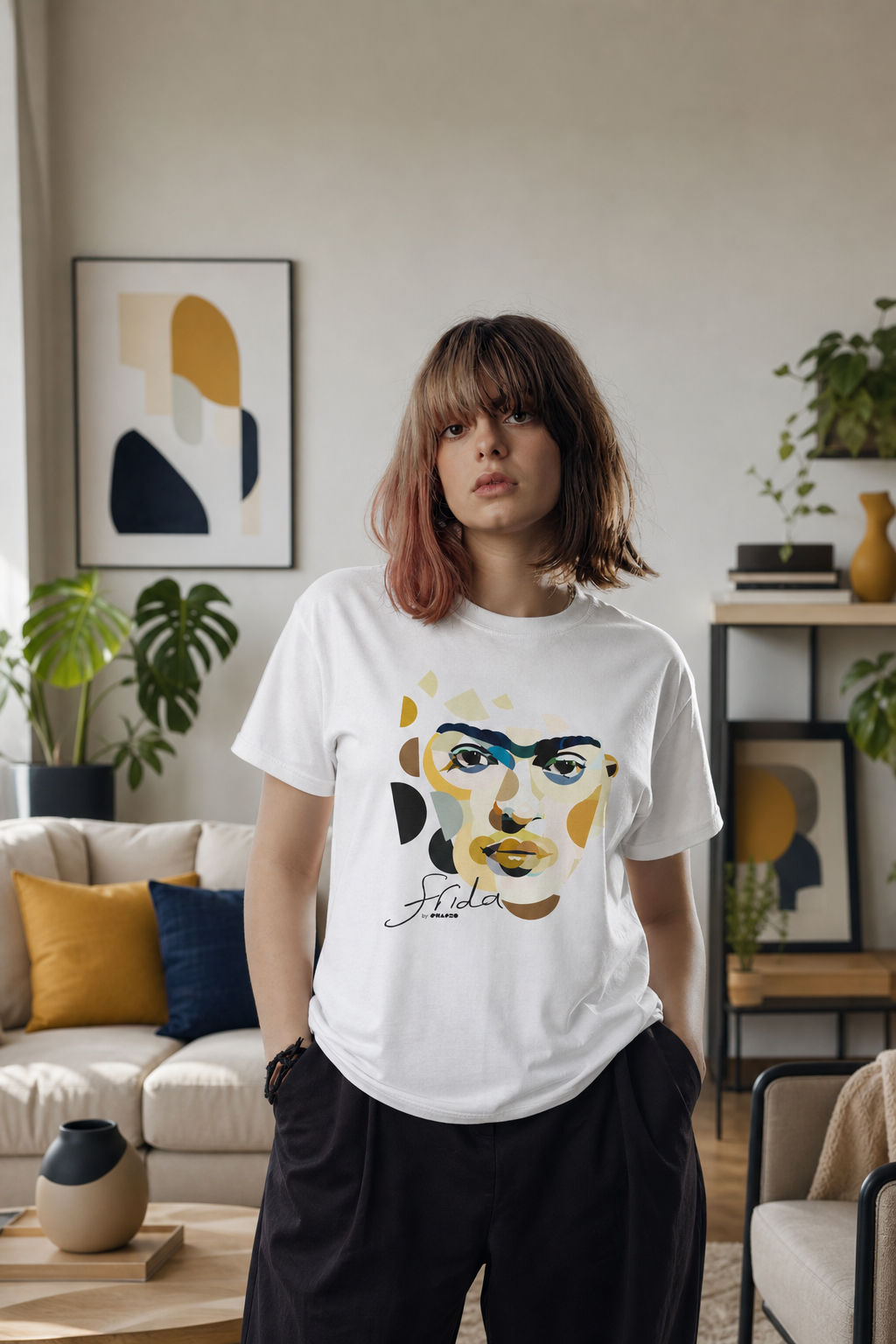 Frida by Shapeo Cotton Tee | Autumn