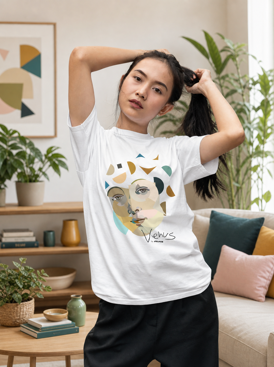 Venus by Shapeo Cotton Tee | Lagoon