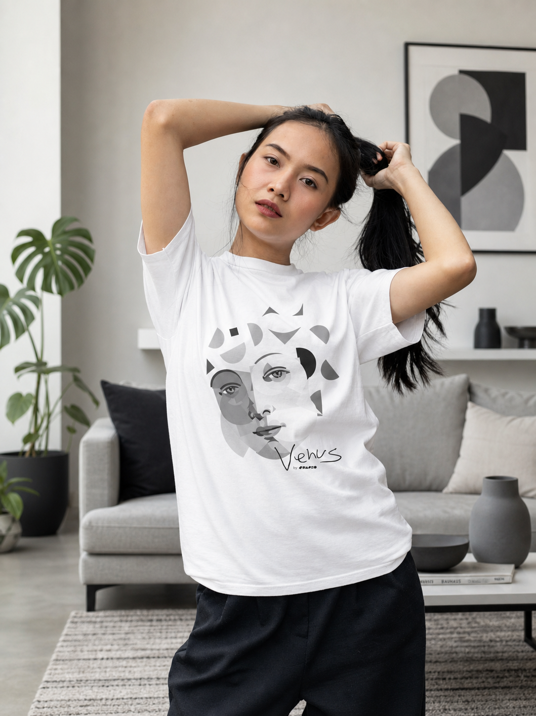 Venus by Shapeo Cotton Tee | Rock