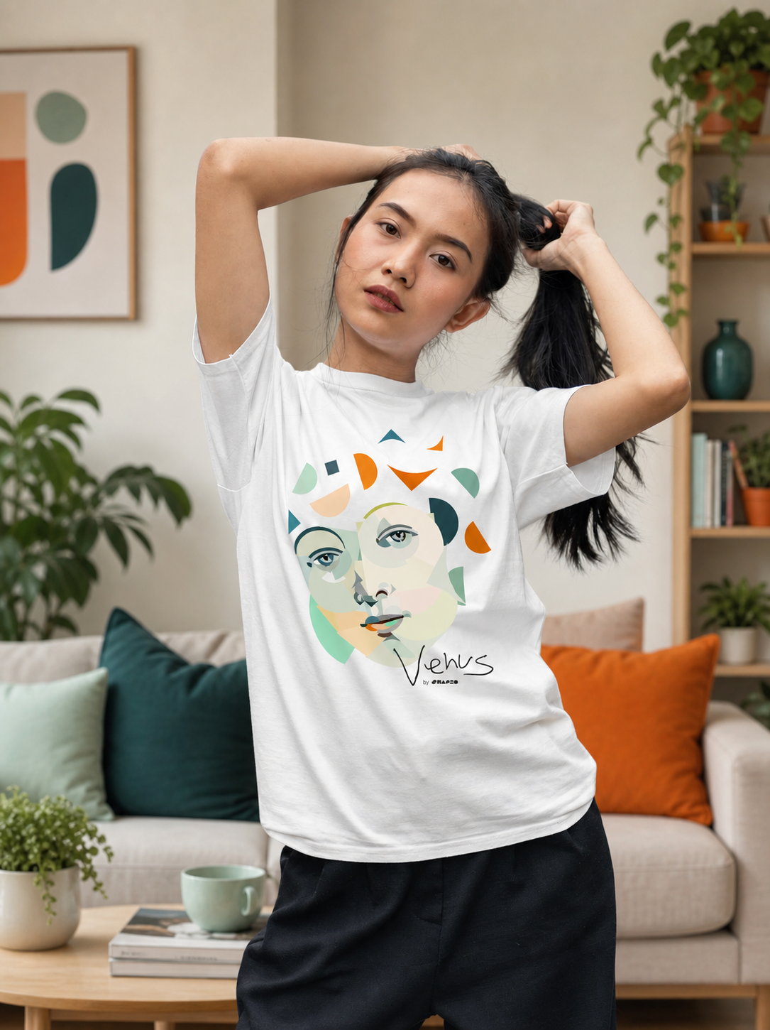 Venus by Shapeo Cotton Tee | Tropic