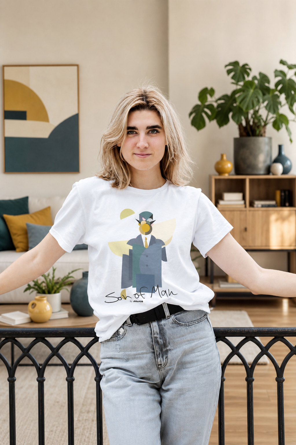 Son of Man by Shapeo Cotton Tee | Autumn