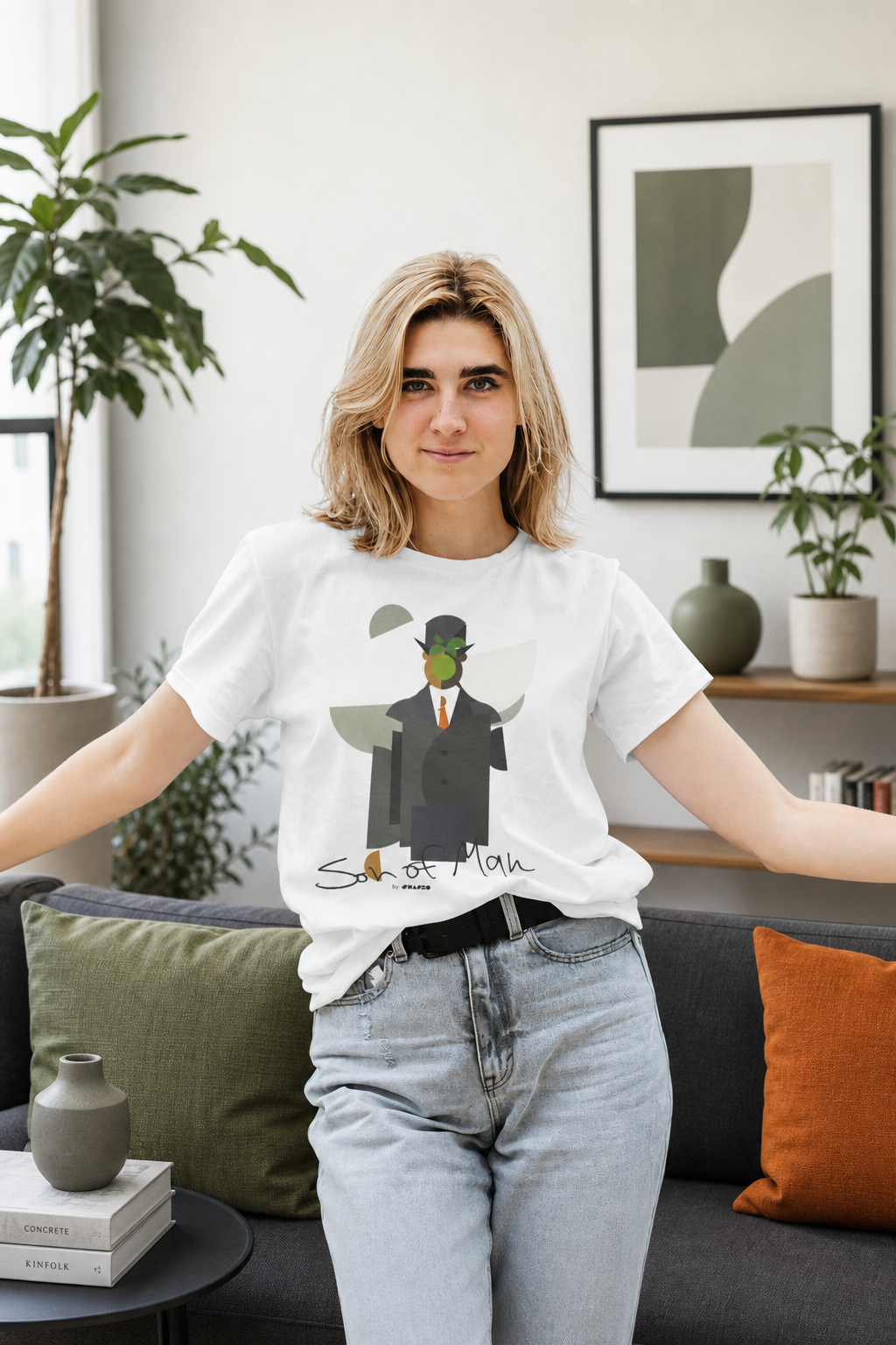 Son of Man by Shapeo Cotton Tee | Original