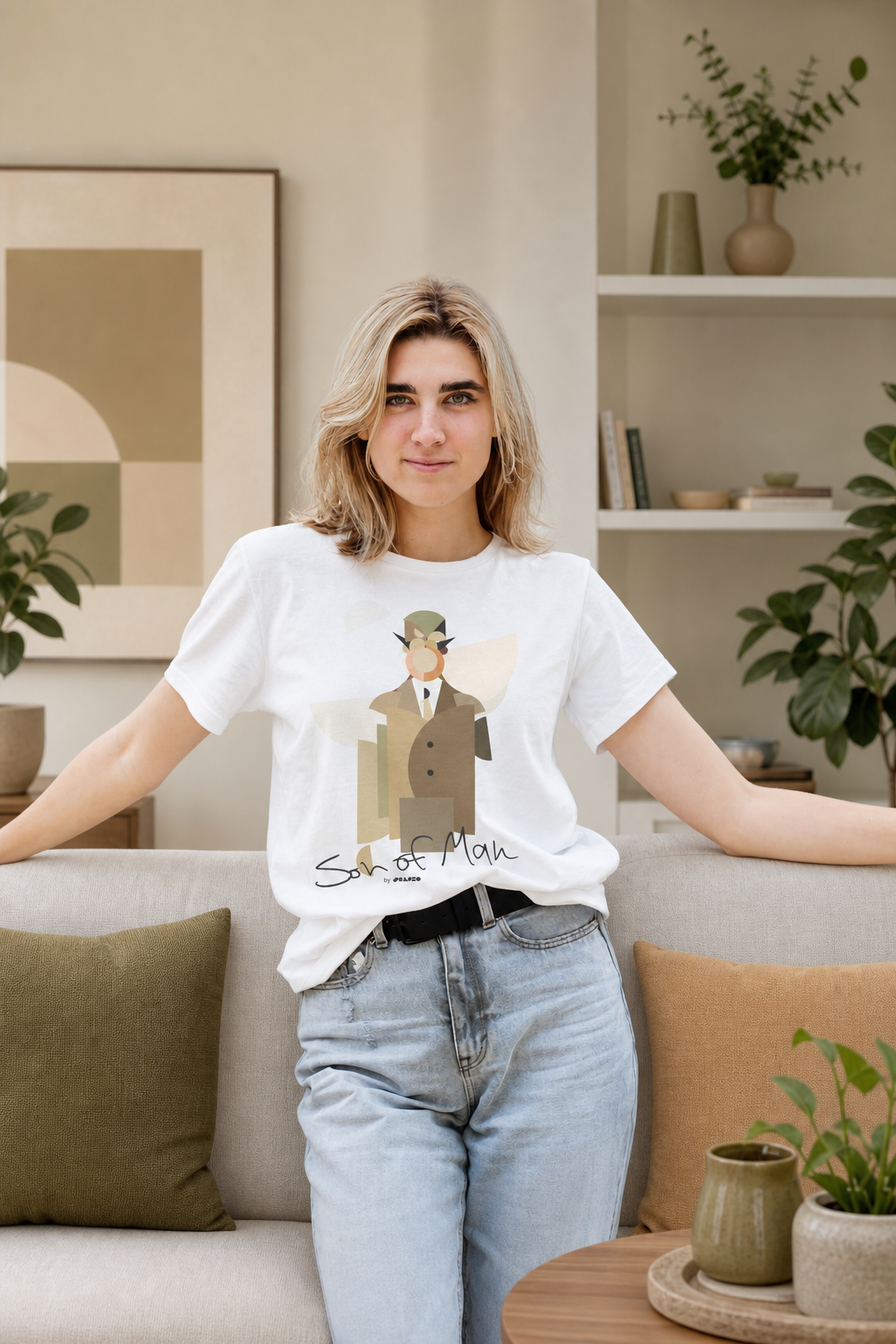 Son of Man by Shapeo Cotton Tee | Dune
