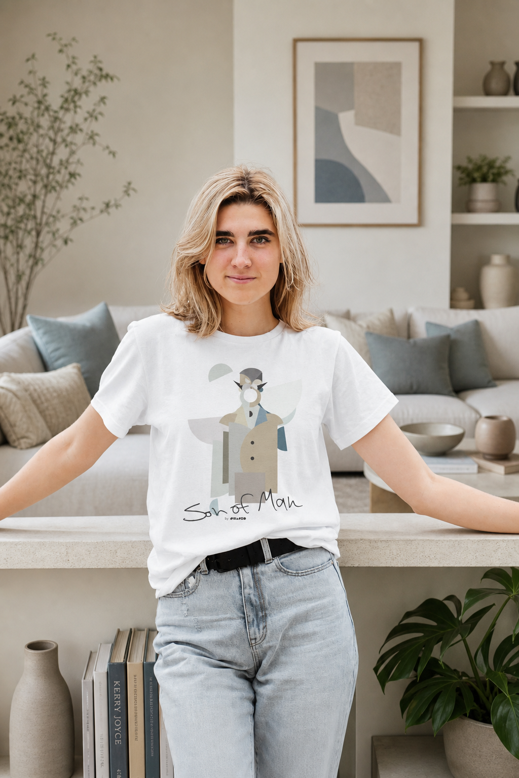 Son of Man by Shapeo Cotton Tee | Twilight