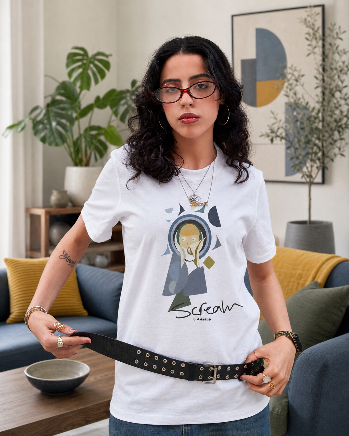 Scream by Shapeo Cotton Tee | Autumn