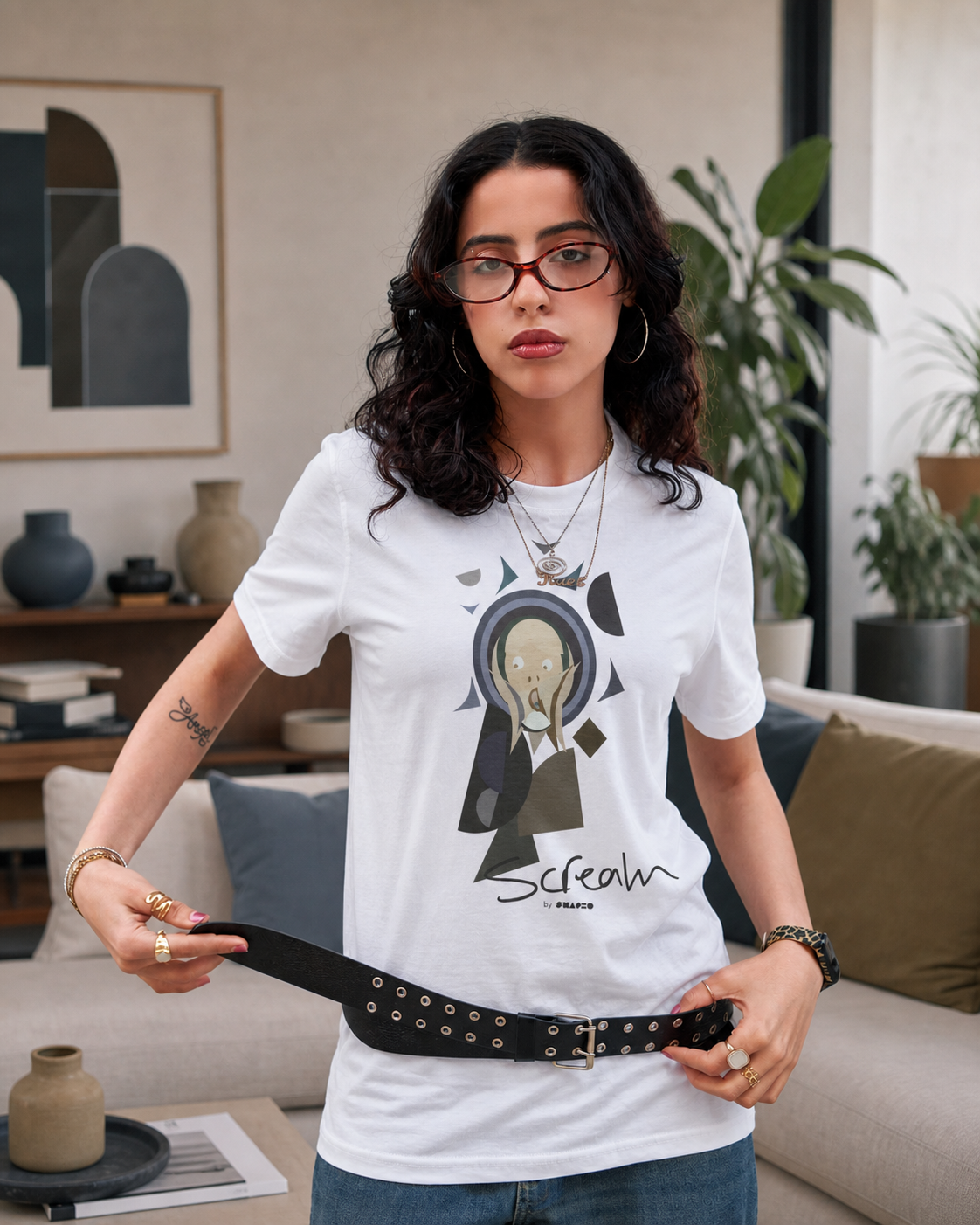Scream by Shapeo Cotton Tee | Twilight