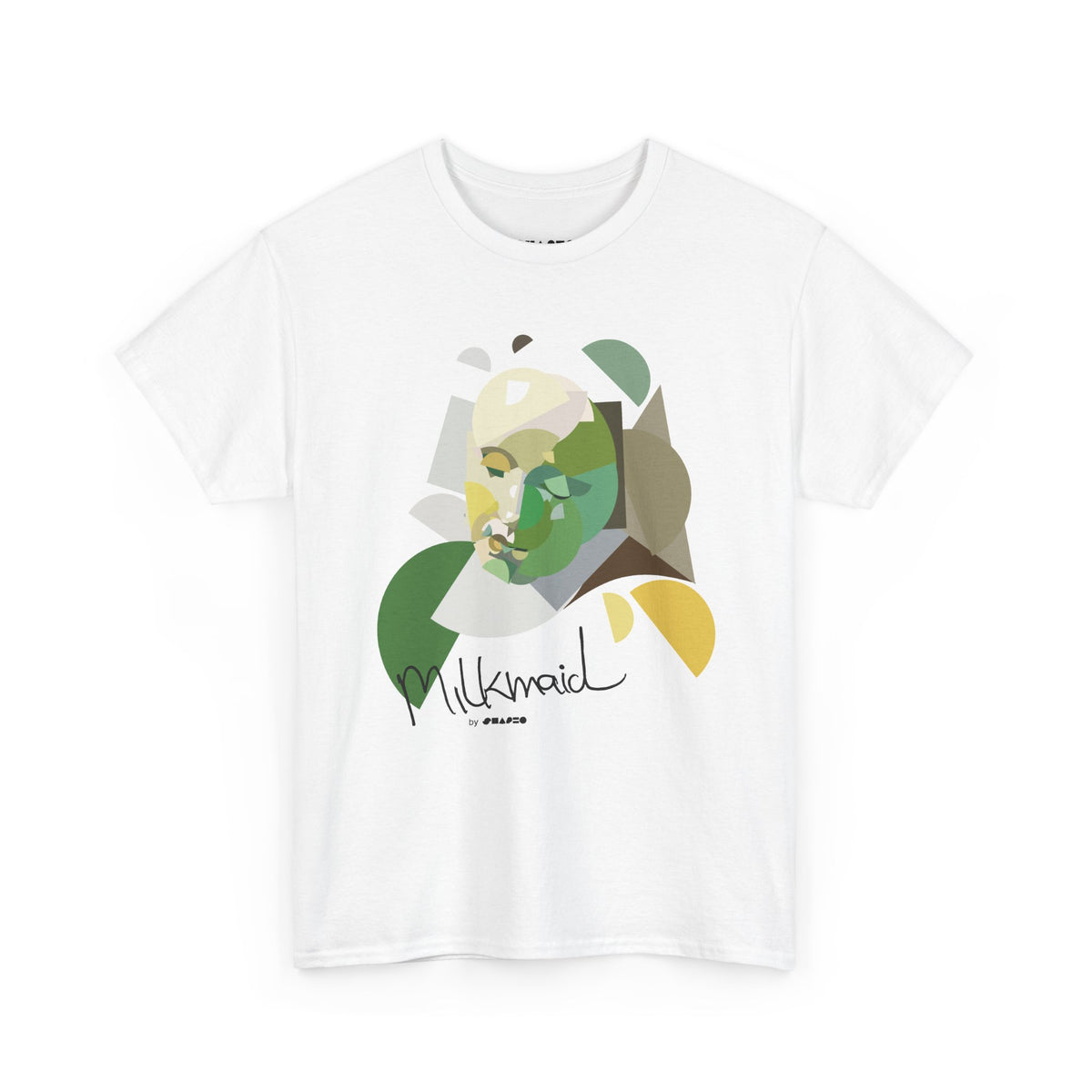 The Milkmaid by Shapeo Cotton Tee | Forest