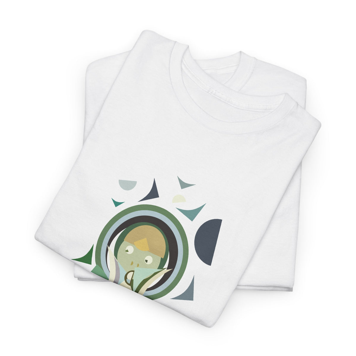 Scream by Shapeo Cotton Tee | Forest
