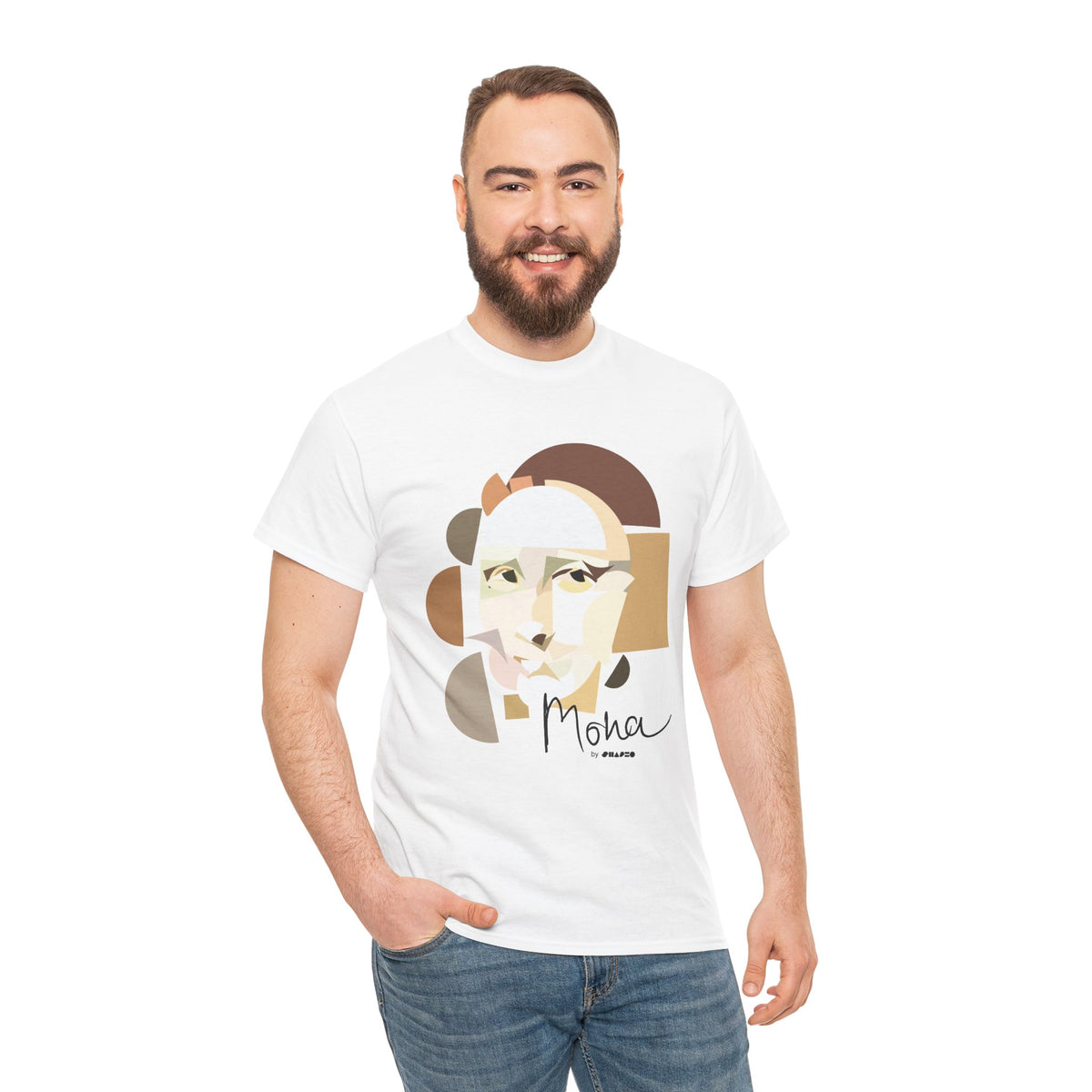 Mona Lisa by Shapeo Cotton Tee | Dune