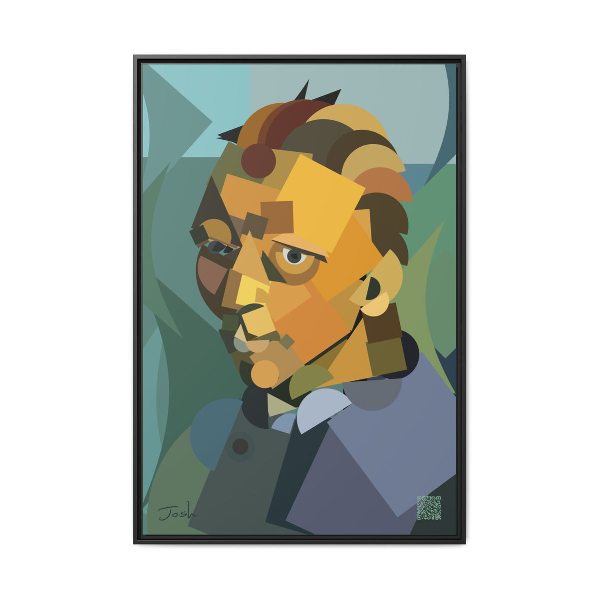 Van Gogh without beard by Shapeo | Original
