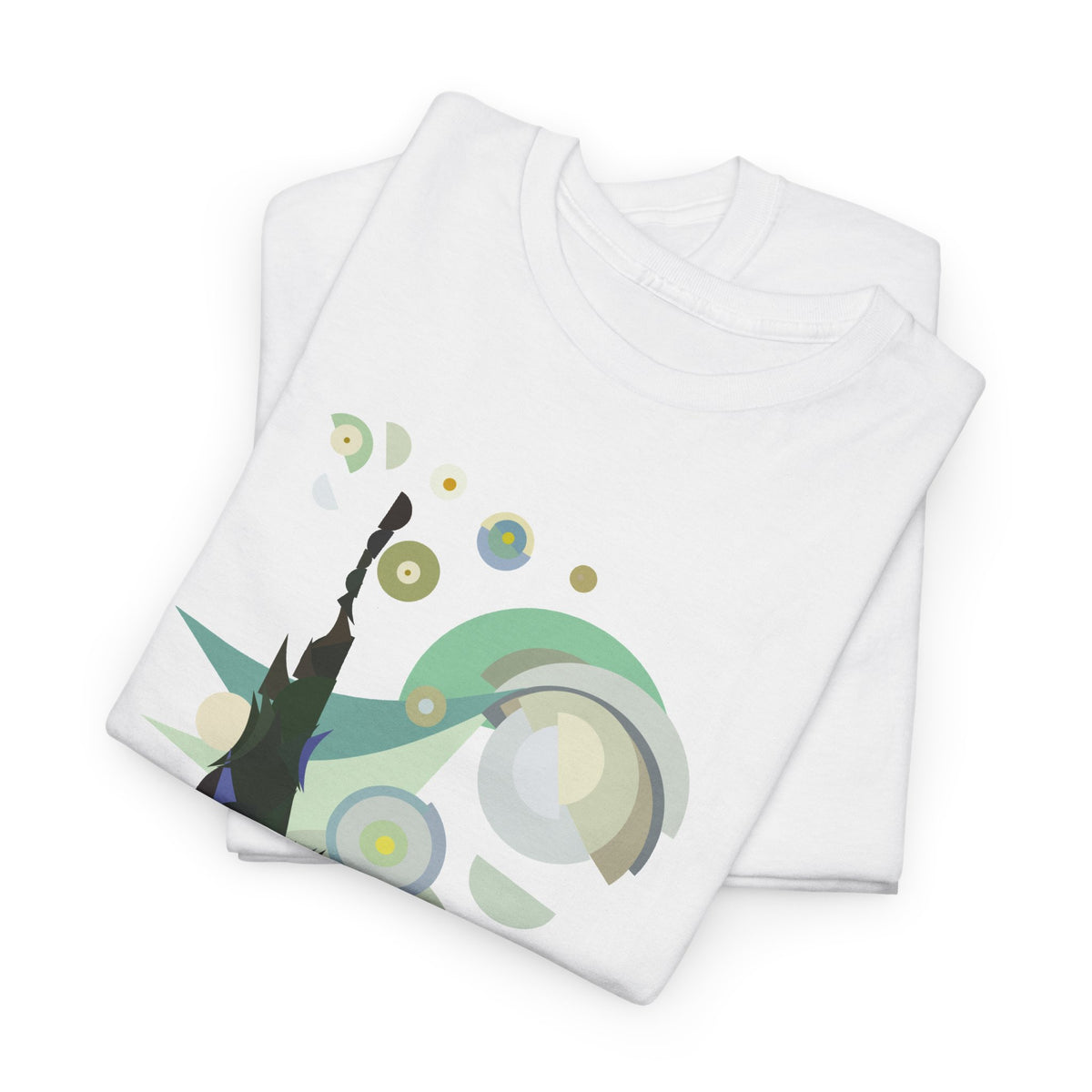 Starry Night by Shapeo Cotton Tee | Forest