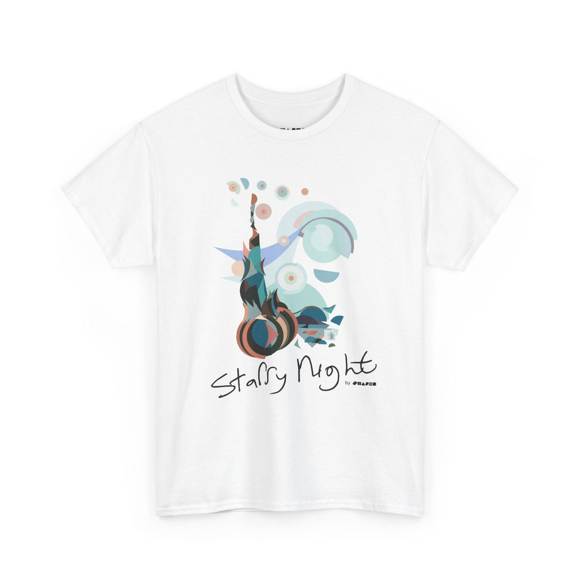 Starry Night by Shapeo Cotton Tee | Dawn