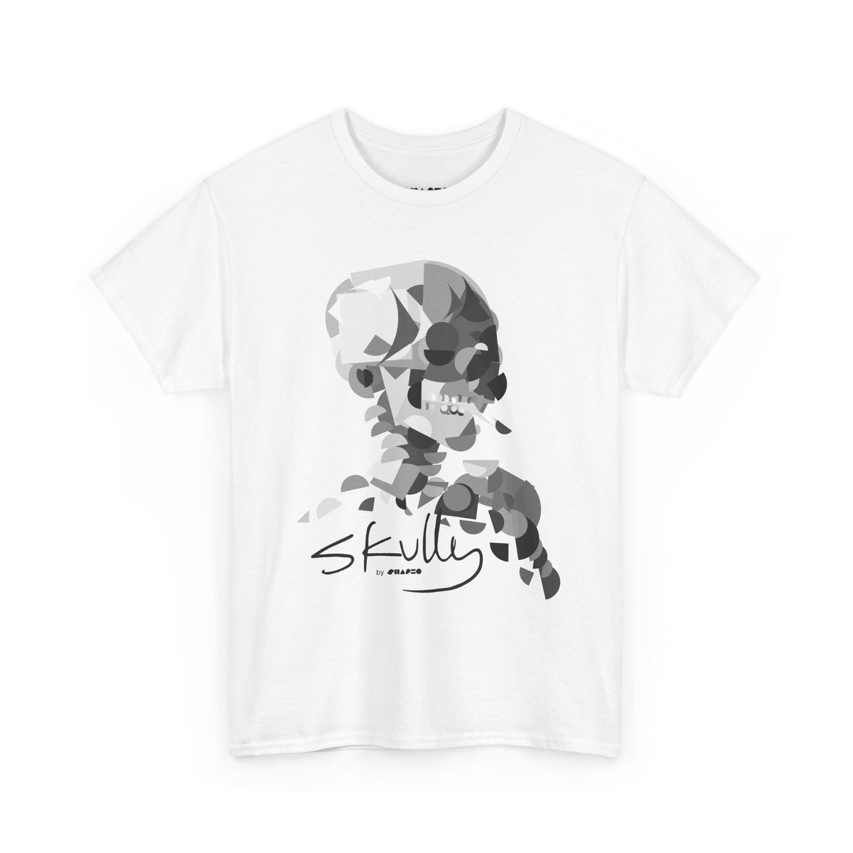 Smoking Skull by Shapeo Cotton Tee | Rock