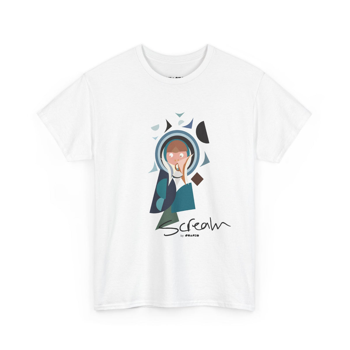 Scream by Shapeo Cotton Tee | Dawn