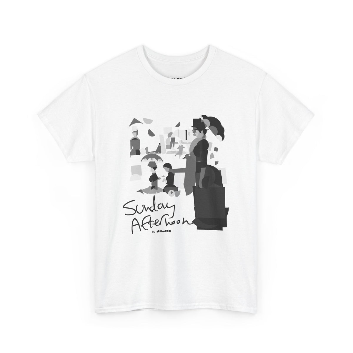 Sunday Afternoon by Shapeo Cotton Tee | Rock