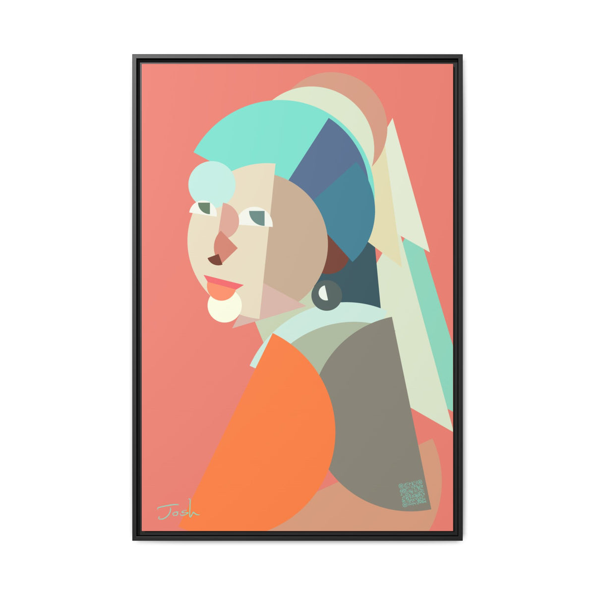 Girl with Pearl Earring by Shapeo | Tropic