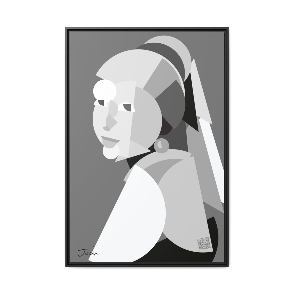 Girl with Pearl Earring by Shapeo | Rock
